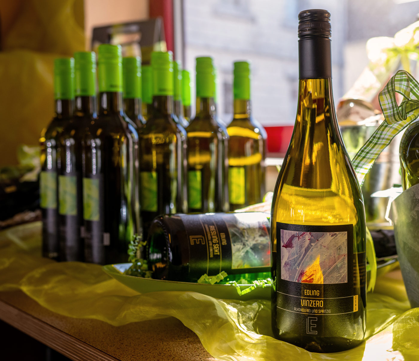 Einkaufen in der Vinothek